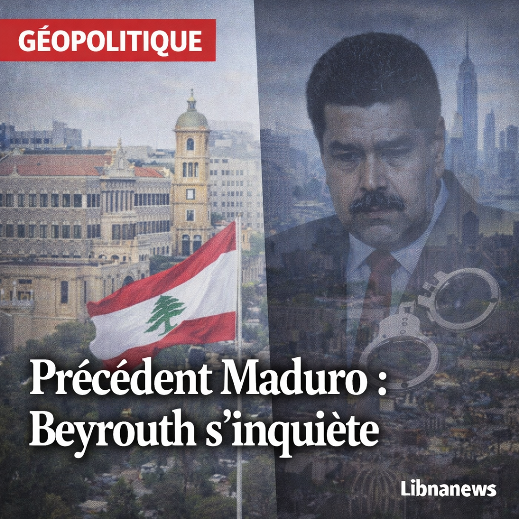 Le précédent Maduro: un choc de souveraineté qui inquiète Beyrouth