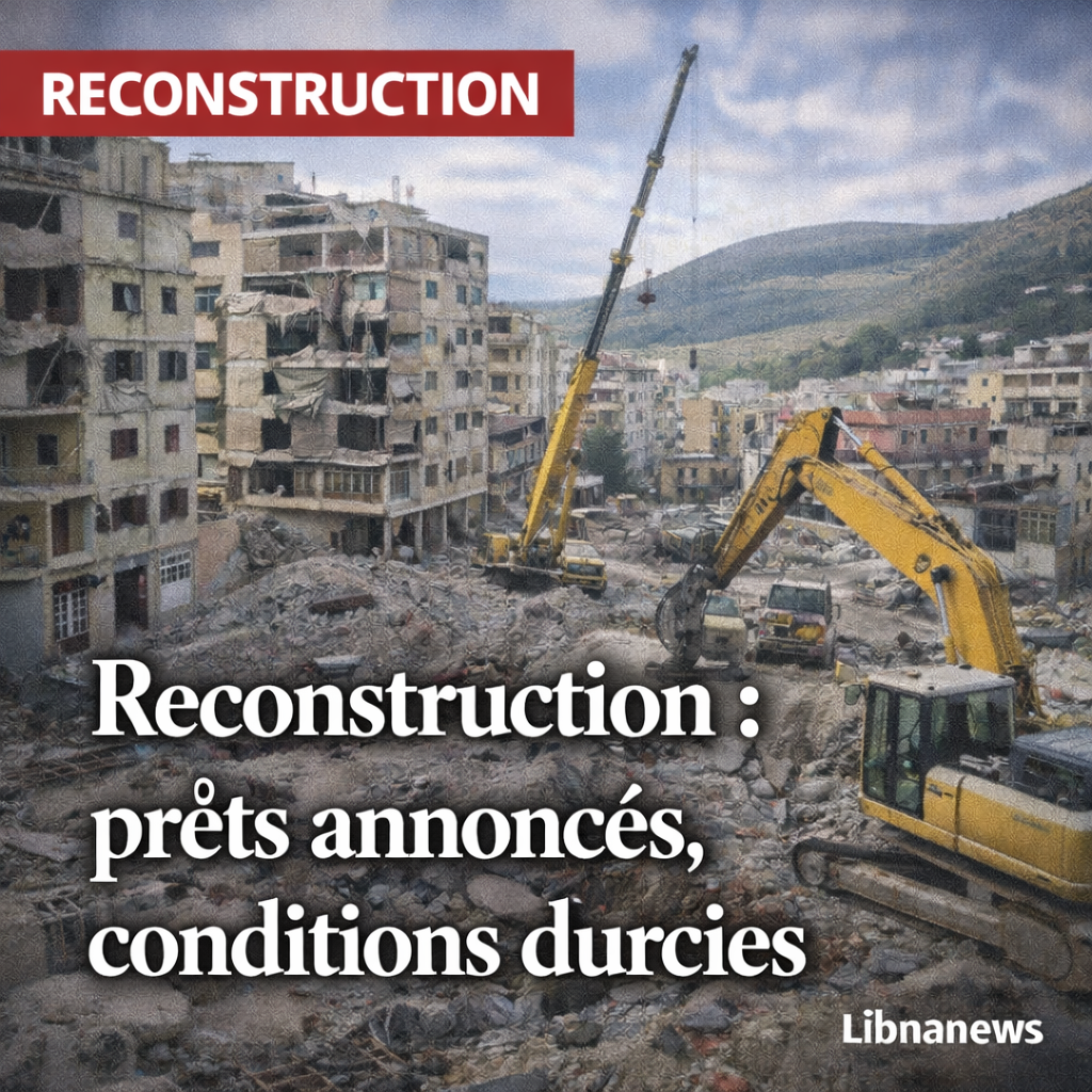 Reconstruction: prêts annoncés, conditions durcies, et retour des créanciers