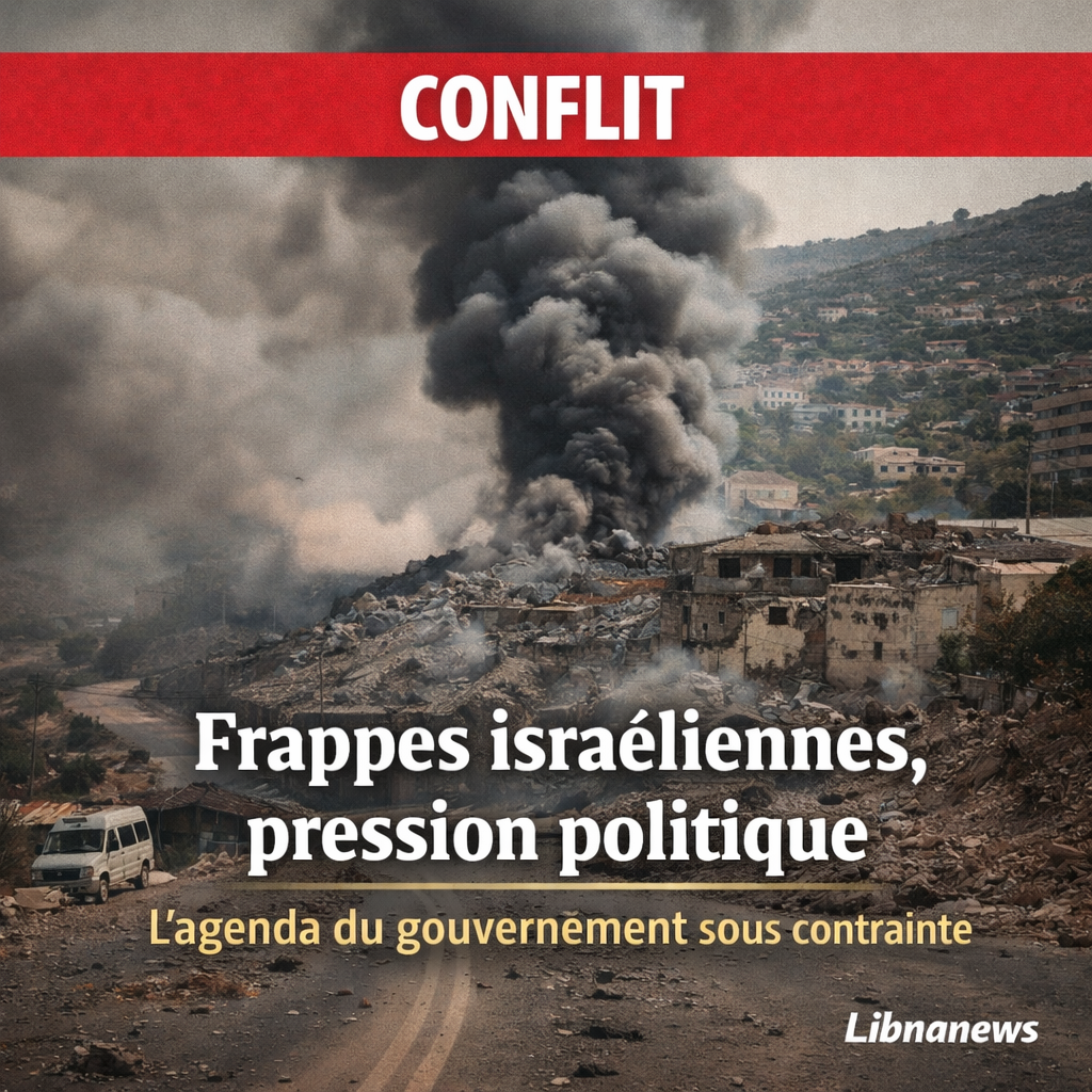 FRAPPES ISRAÉLIENNES ET PRESSION POLITIQUE: COMMENT LA SÉQUENCE SÉCURITAIRE PÈSE SUR L’AGENDA DU GOUVERNEMENT