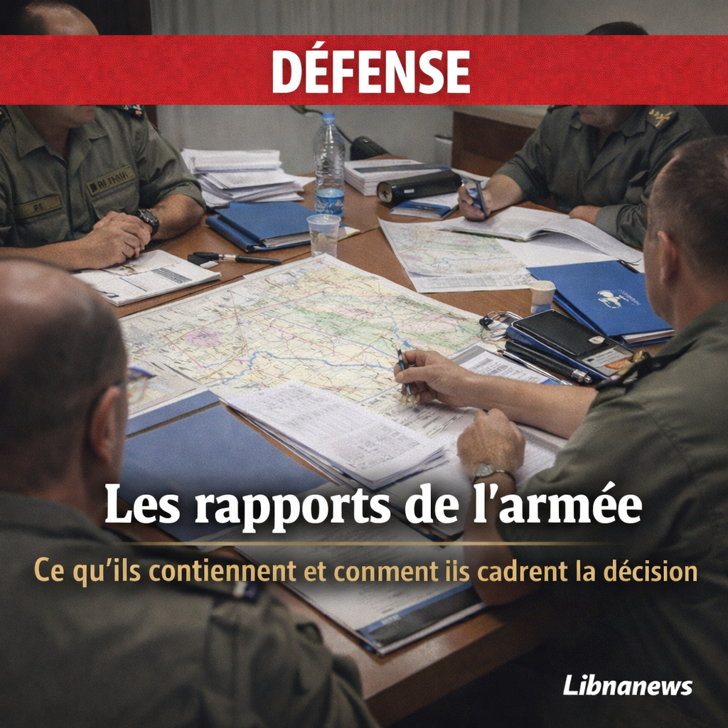 Les rapports de l’armée : ce qu’ils contiennent et comment ils cadrent la décision politique