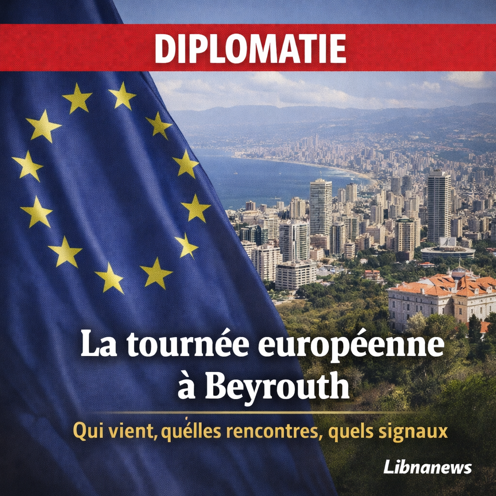 La tournée européenne des 8 et 9 janvier : qui vient à Beyrouth, quelles rencontres, quels signaux La tournée européenne des 8 et 9 janvier : qui vient à Beyrouth, quelles rencontres, quels signaux