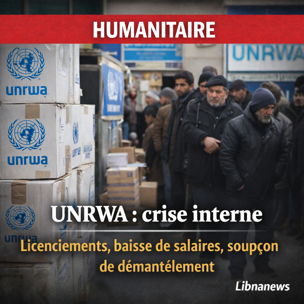 Unrwa : licenciements, baisse de salaires et soupçon de démantèlement Unrwa : licenciements, baisse de salaires et soupçon de démantèlement