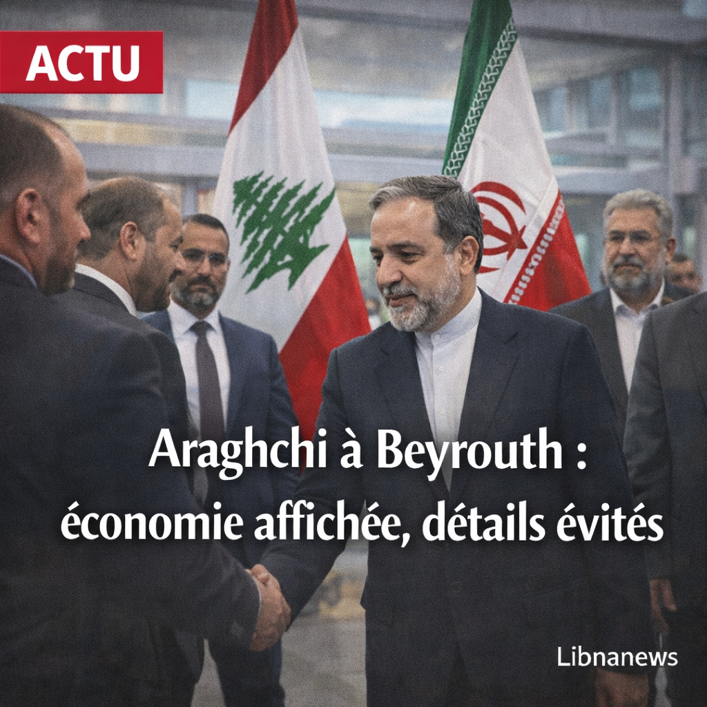 Araghchi à Beyrouth: ce que dit une visite quand elle évite les détails