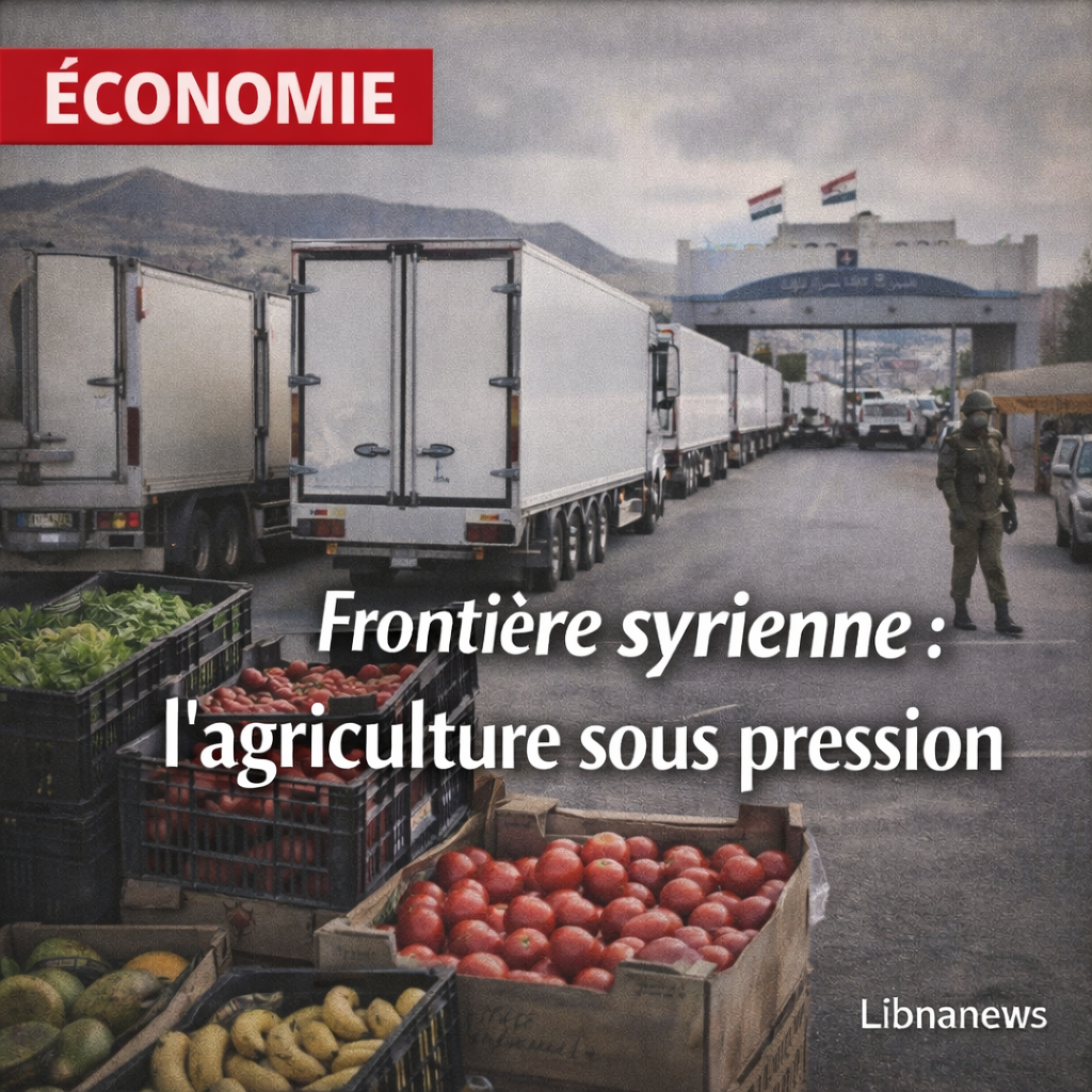 Le canal syrien par l’économie: le dossier agricole devient un acte diplomatique