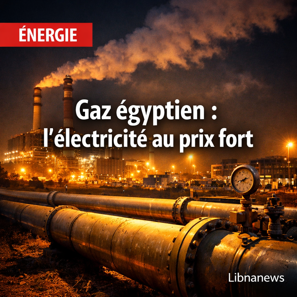 Gaz égyptien: bouffée d’air pour l’électricité, mais prix élevé et dépendance aux routes régionales