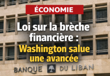 Les États-Unis saluent l’approbation par le cabinet libanais de la loi sur la brèche financière comme une avancée vers la restauration de la confiance internationale