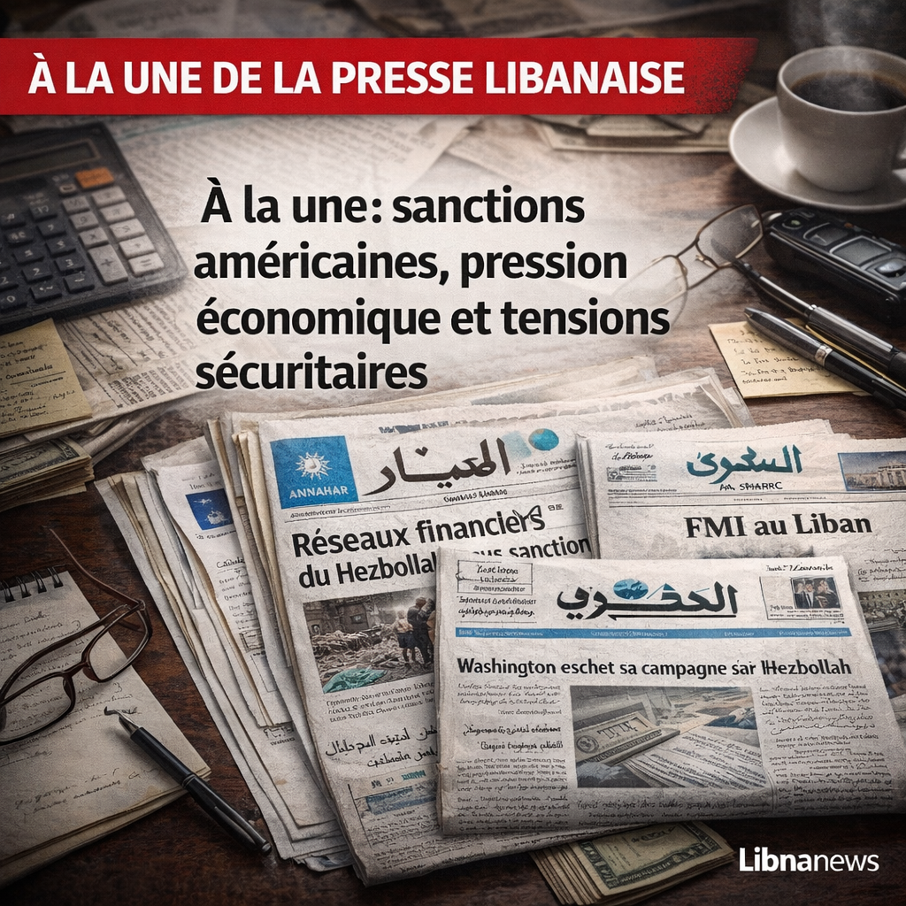 Revue de presse: sanctions américaines, pression économique et tensions sécuritaires