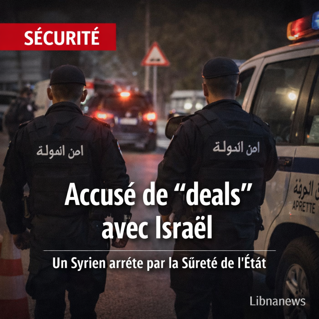 Arrestation d’un Syrien au Liban : tractations ou simples communications avec l’ennemi israélien ?