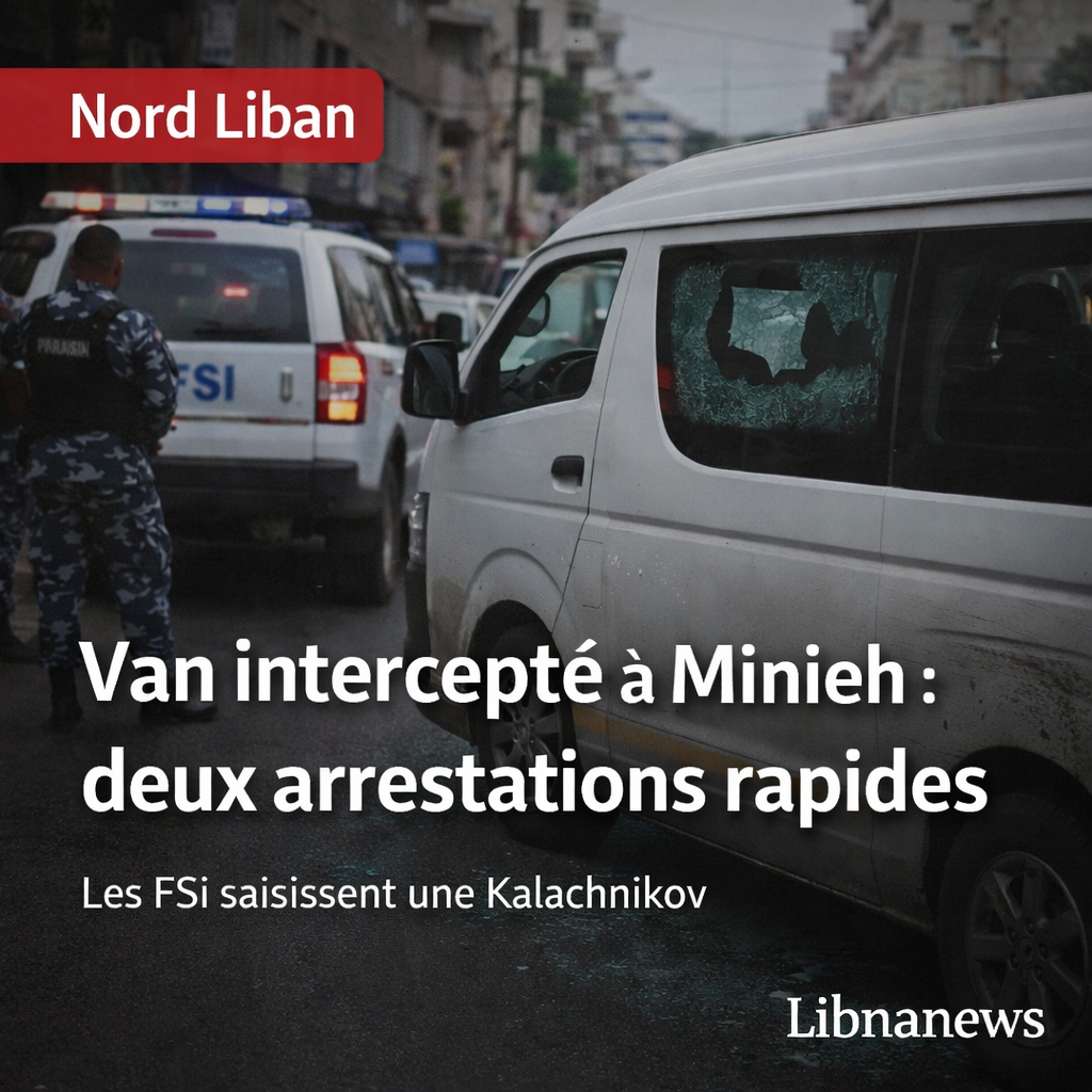 Arrestations rapides après l’interception armée d’un van à Minieh