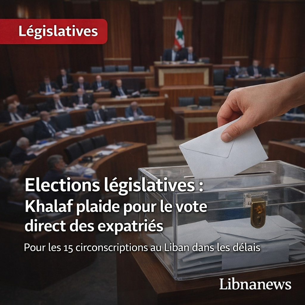 Melhem Khalaf plaide pour des élections législatives dans les délais en autorisant le vote direct des expatriés pour les 15 circonscriptions