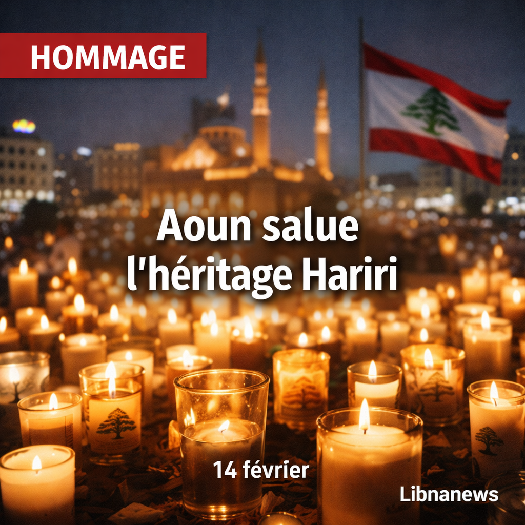 Le président Aoun rend hommage à Rafic Hariri à la veille du 21e anniversaire de son assassinat