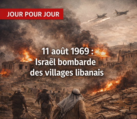 Jour pour Jour: L'attaque aérienne israélienne sur les villages libanais du 11 août 1969