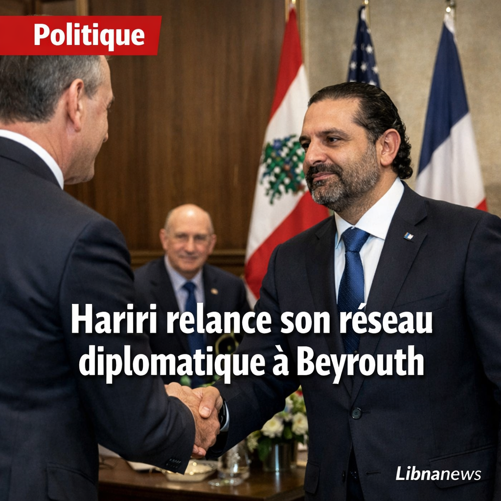 Saad Hariri entame ses activités à Beyrouth par des rencontres avec des envoyés étrangers
