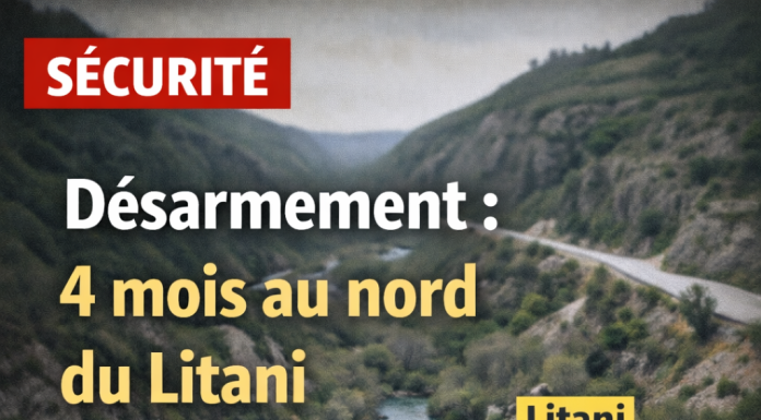 Le gouvernement libanais annonce un délai de quatre mois pour le désarmement au nord du Litani