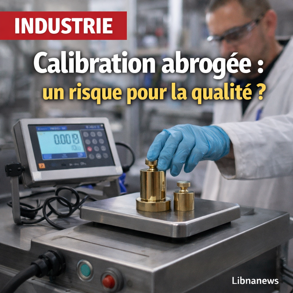 Le ministre de l’Industrie libanais abroge le régime de calibration obligatoire : un allègement administratif aux conséquences potentiellement coûteuses