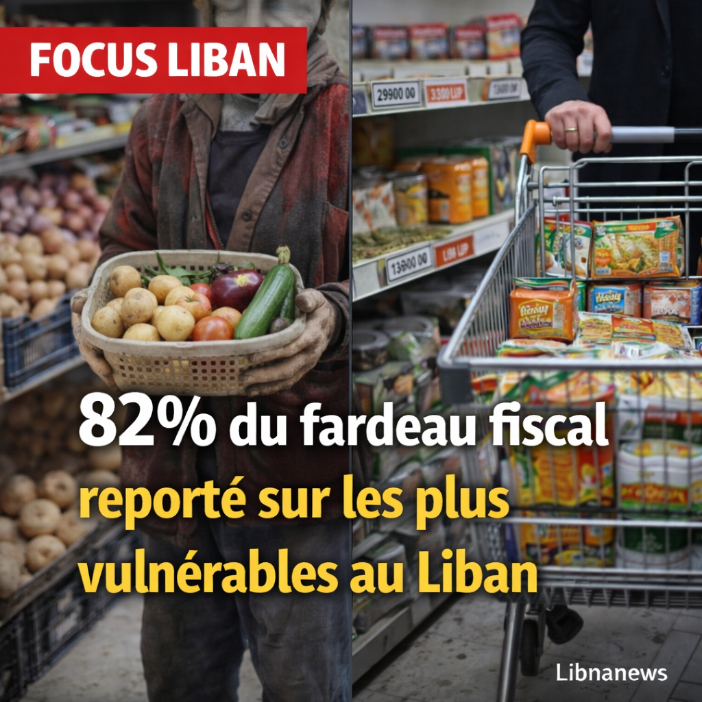 La hausse de la TVA à 12% au Liban en février 2026 : un fardeau reporté à 82% sur la population et plus cruellement sur les plus vulnérables La hausse de la TVA à 12% au Liban en février 2026 : un fardeau reporté à 82% sur la population et plus cruellement sur les plus vulnérables
