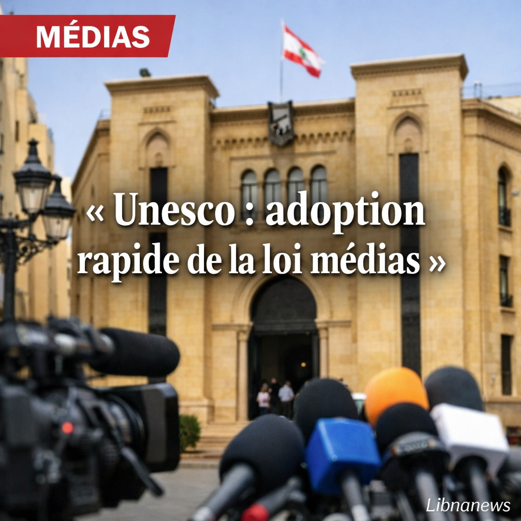L’Unesco salue la finalisation du projet de loi sur les médias au Liban et appelle à son adoption rapide par le parlement
