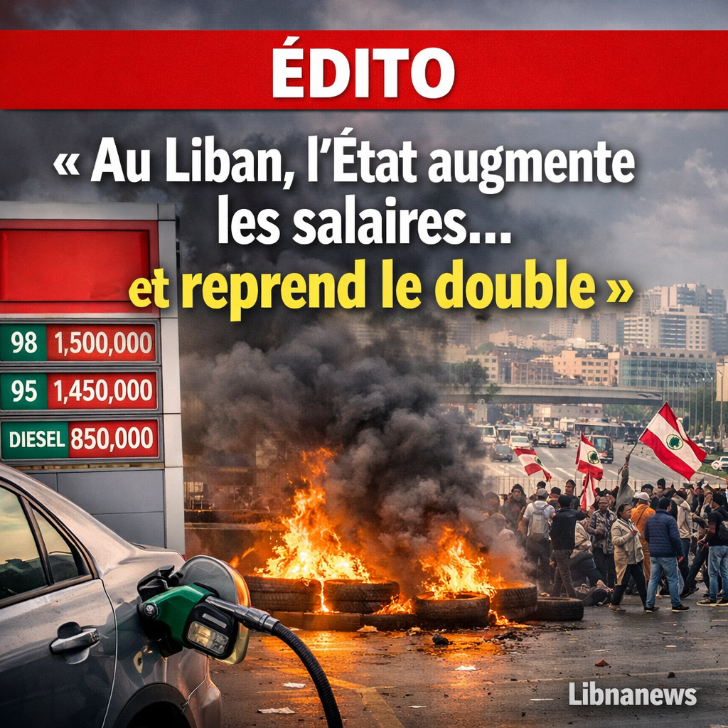Au Liban, l’État augmente les salaires… et reprend le double