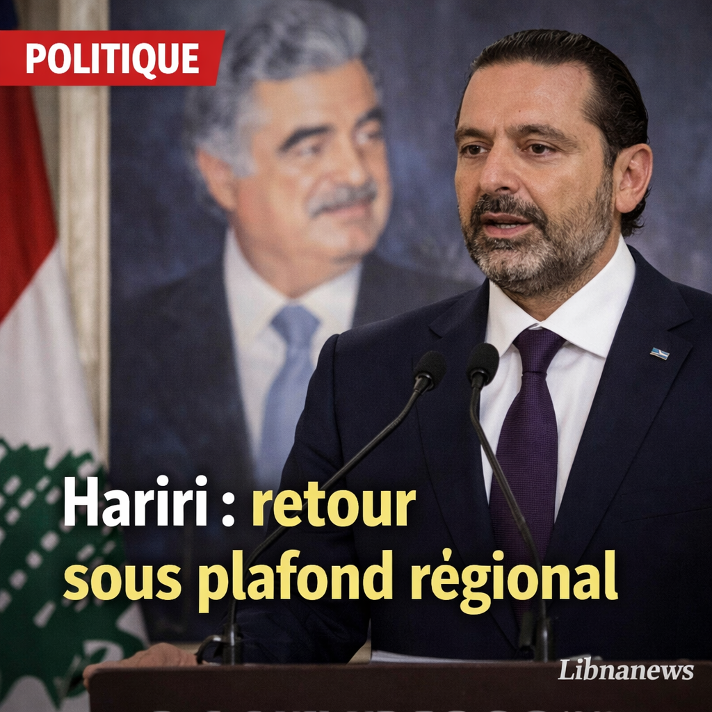 Saad Hariri, mémoire et contraintes: le retour sous plafond régional Saad Hariri, mémoire et contraintes: le retour sous plafond régional