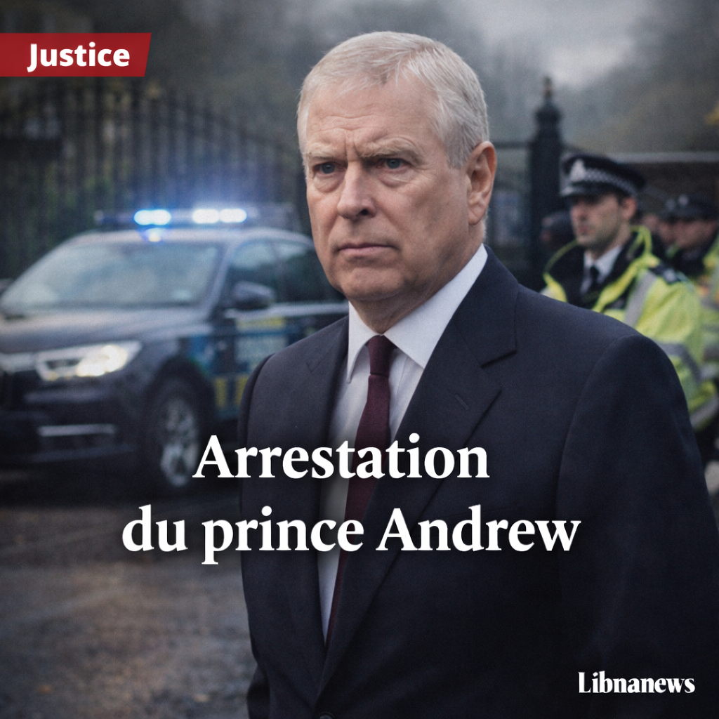 Arrestation d’Andrew Mountbatten-Windsor pour suspicion de faute en fonction publique
