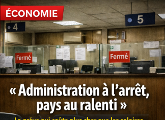 Administration à l’arrêt, pays au ralenti: la grève qui coûte plus cher que les salaires