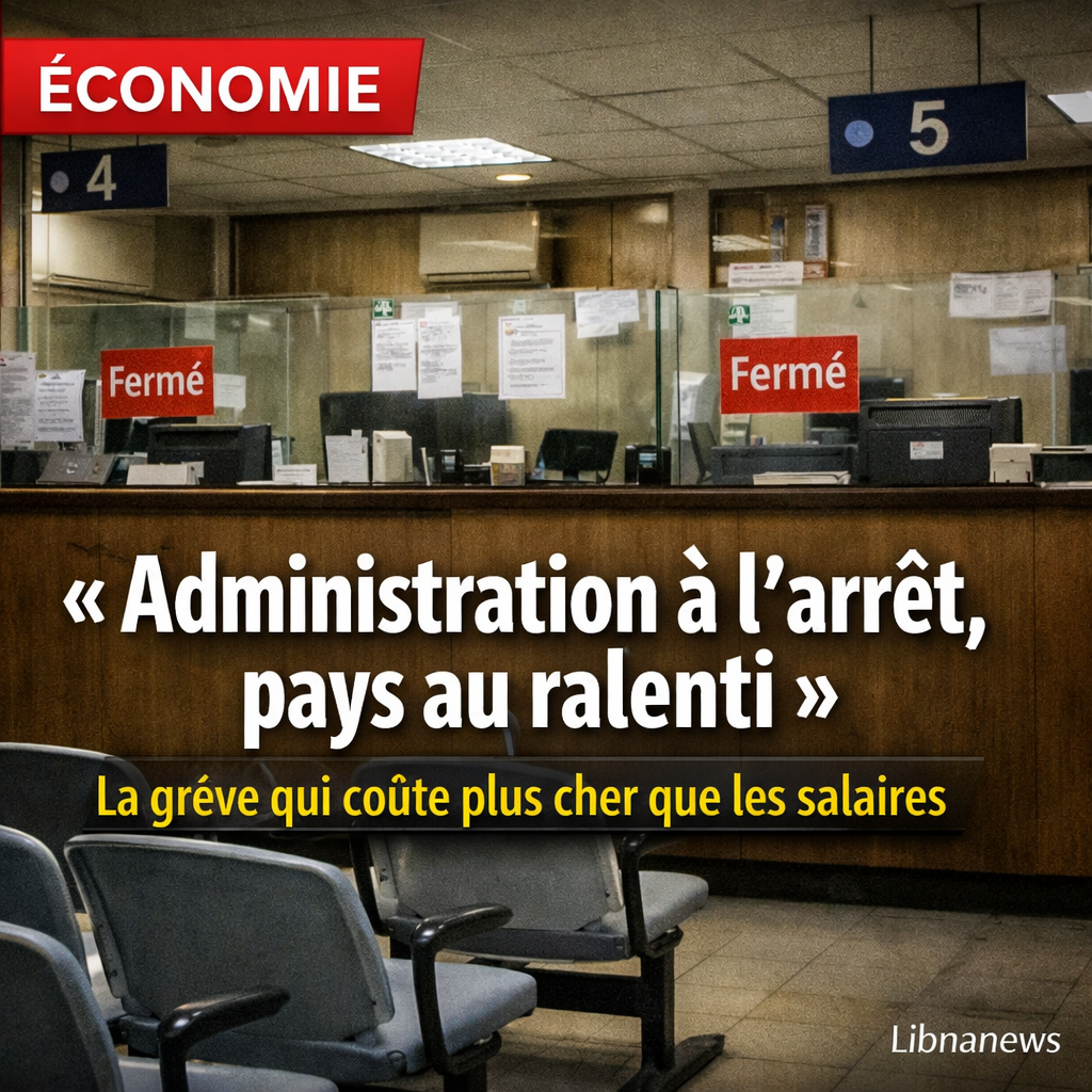 Administration à l’arrêt, pays au ralenti: la grève qui coûte plus cher que les salaires