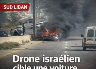 Un drone israélien cible une voiture sur l’autoroute Zahrani-Tyr
