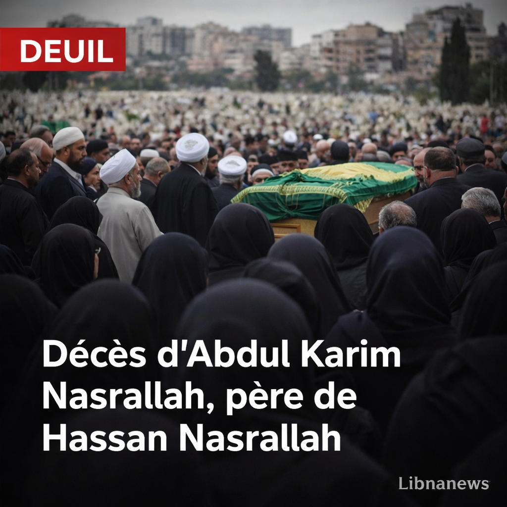 Décès d’Abdul Karim Nasrallah, père de l’ancien leader du Hezbollah