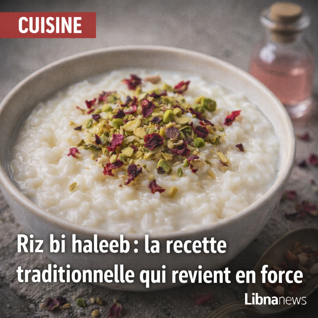 Une nouvelle recette de riz bi haleeb ravive l&rsquo;intérêt pour ce dessert traditionnel