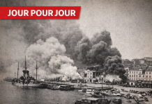 Jour pour Jour: Le bombardement de Beyrouth par la flotte italienne le 24 février 1912 Jour pour Jour: Le bombardement de Beyrouth par la flotte italienne le 24 février 1912