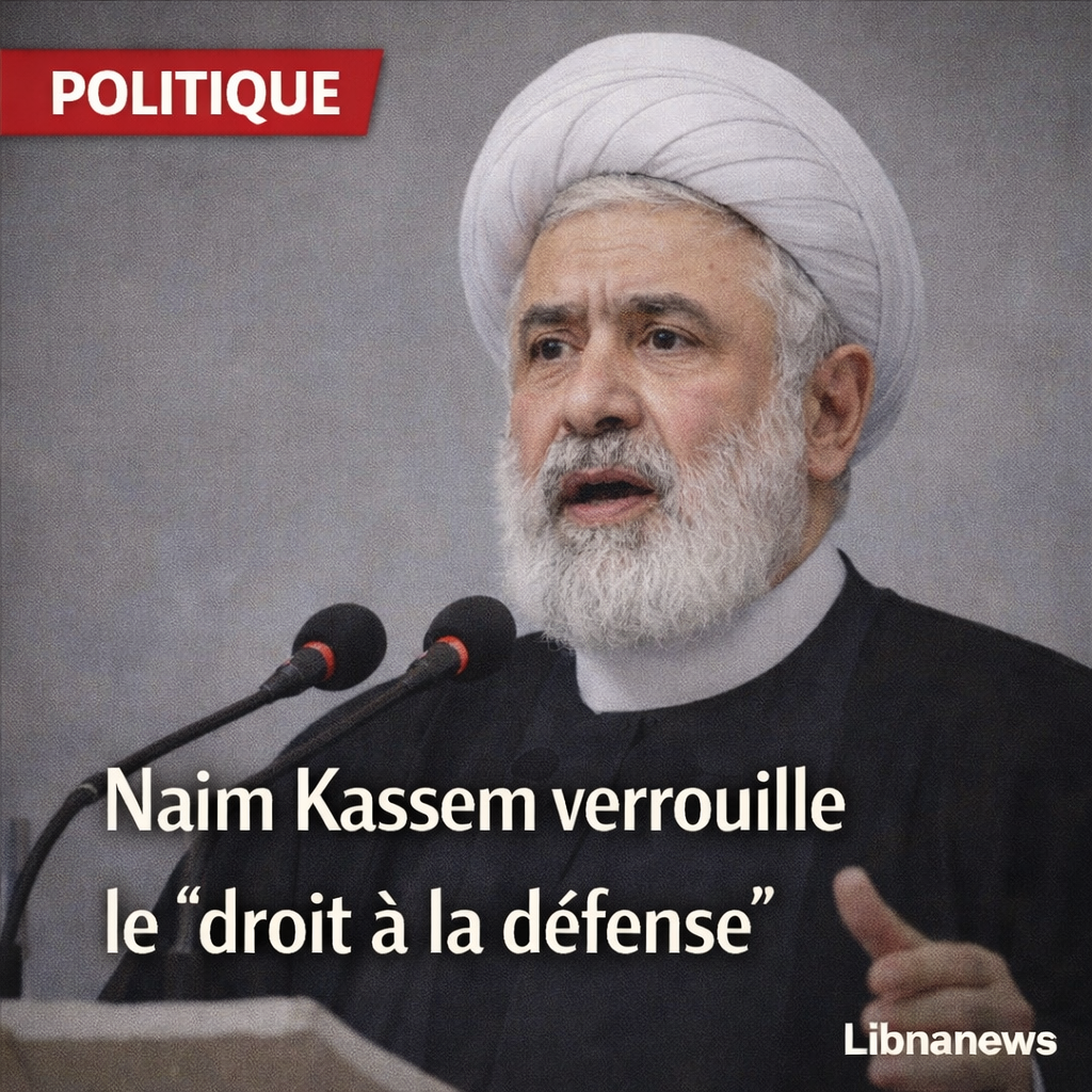 Naim Kassem et le “droit à la défense”: un discours qui vise d’abord l’intérieur Naim Kassem et le “droit à la défense”: un discours qui vise d’abord l’intérieur