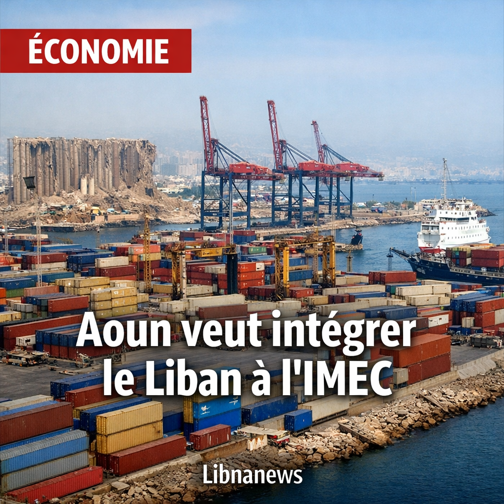 Le président libanais Joseph Aoun exprime la volonté de Beyrouth de s’engager dans l’initiative du corridor économique Inde-Moyen-Orient-Europe lors d’une rencontre avec l’émissaire français