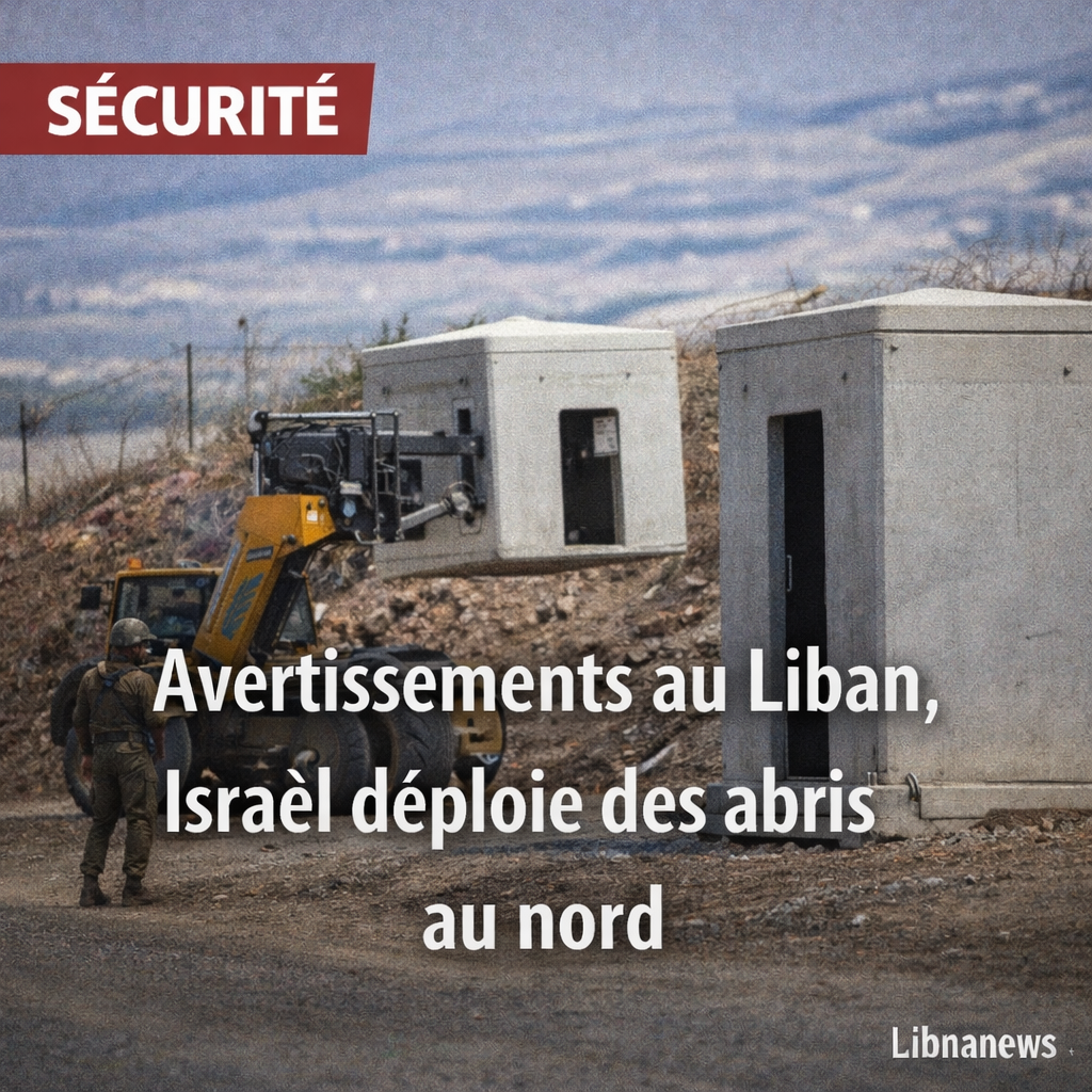 L’Allemagne et l’Australie appellent à la prudence au Liban ; Israël renforce sa frontière nord avec des abris mobiles