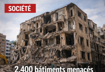 Beyrouth : 2.400 bâtiments menacés d’effondrement, le comité parlementaire annonce un plan de suivi