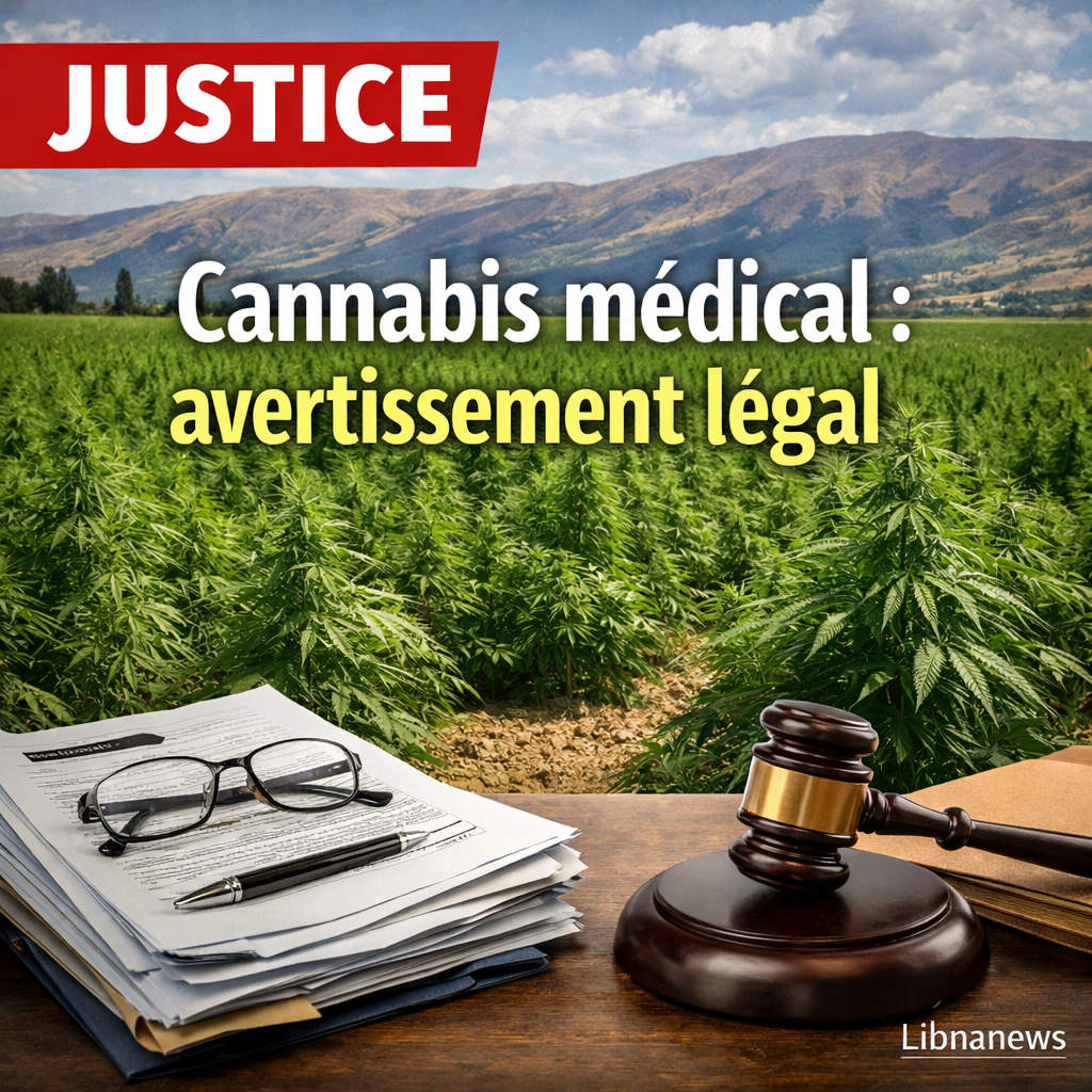Liban : le président de l’autorité de régulation du cannabis émet un avertissement légal contre la diffusion d’informations trompeuses