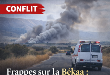 Frappes sur la Békaa: une séquence concentrée dans l’est du Liban
