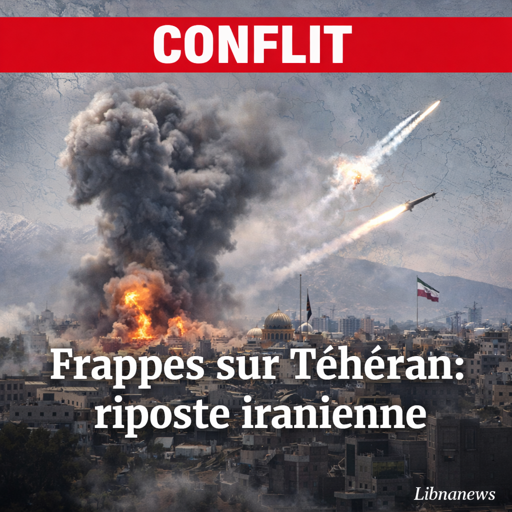 Frappes israélo-américaines sur Téhéran : explosions dans la capitale et riposte iranienne par missiles