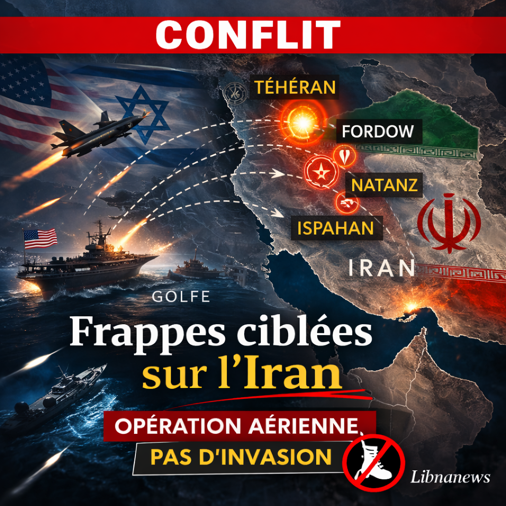 Frappes conjointes américano-israéliennes sur l’Iran : une opération aérienne ciblée sans ambition d’invasion?