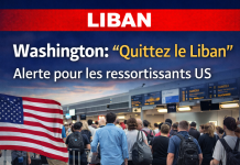 Les États-Unis exhortent leurs citoyens à quitter le Liban sans délai au milieu des frappes sur l’Iran Les États-Unis exhortent leurs citoyens à quitter le Liban sans délai au milieu des frappes sur l’Iran