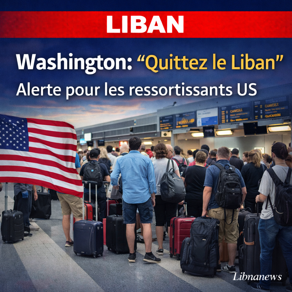 Les États-Unis exhortent leurs citoyens à quitter le Liban sans délai au milieu des frappes sur l’Iran