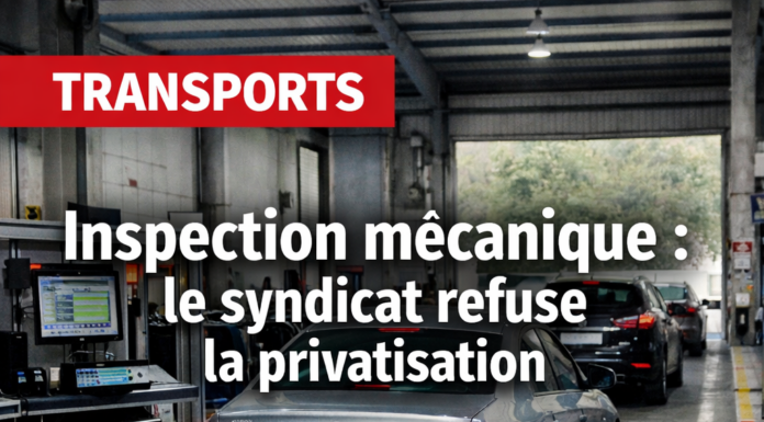 Le syndicat des travailleurs de l’inspection mécanique dénonce le projet de remplacement du système par des garages privés