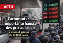 Hausse des prix des carburants au Liban : le mazout grimpe de 22 000 livres