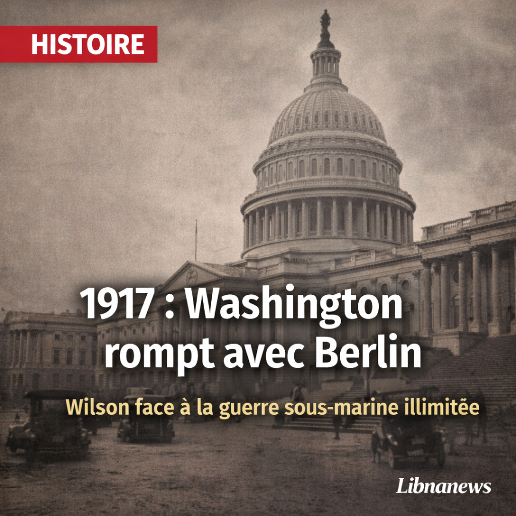 Jour pour Jour: Les États-Unis rompent les relations diplomatiques avec l&rsquo;Allemagne
