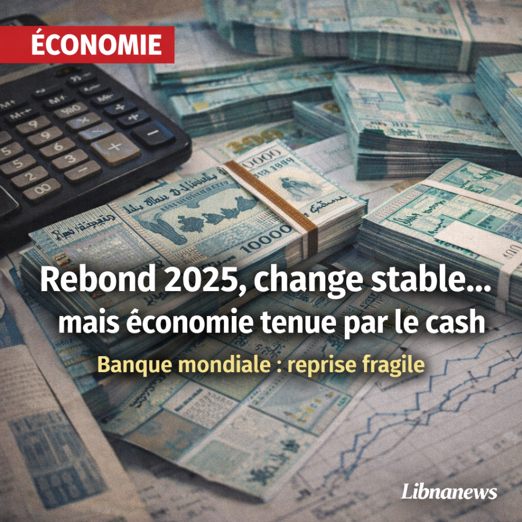 Banque mondiale: un rebond en 2025, une stabilité de change, mais une économie encore tenue par le cash