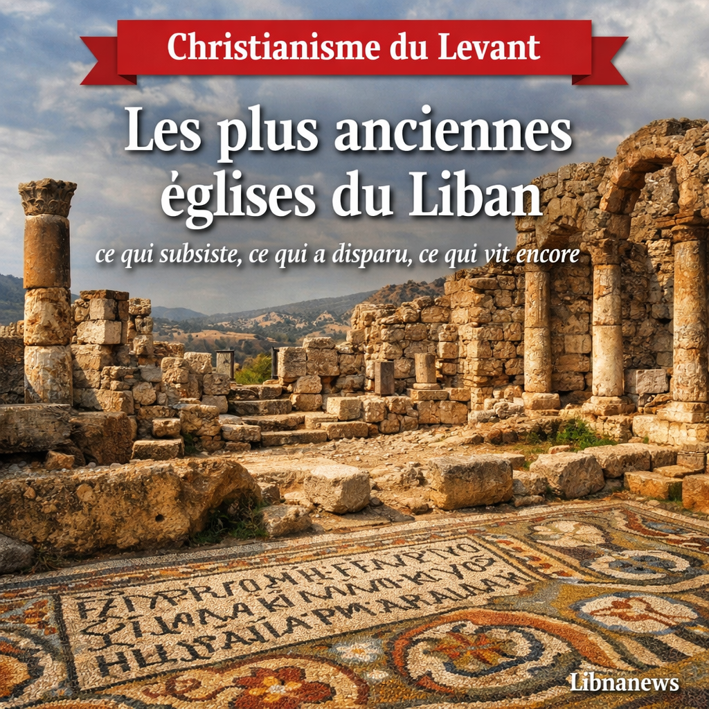 Les plus anciennes églises du Liban: ce qui subsiste, ce qui a disparu, ce qui vit encore