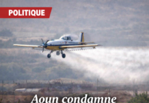 Le président Aoun condamne l’agression israélienne par pulvérisation de pesticides toxiques sur les terres frontalières du sud du Liban Le président Aoun condamne l’agression israélienne par pulvérisation de pesticides toxiques sur les terres frontalières du sud du Liban