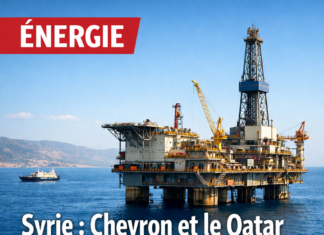La Syrie signe un mémorandum d’entente avec Chevron et un groupe qatari pour l’exploration offshore