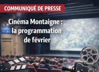 COMMUNIQUÉ DE PRESSE / Programme du Cinéma Montaigne Février 2026