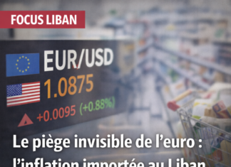 LE PIÈGE INVISIBLE DE L’EURO : COMMENT LE LIBAN IMPORTE SON INFLATION SANS LE SAVOIR