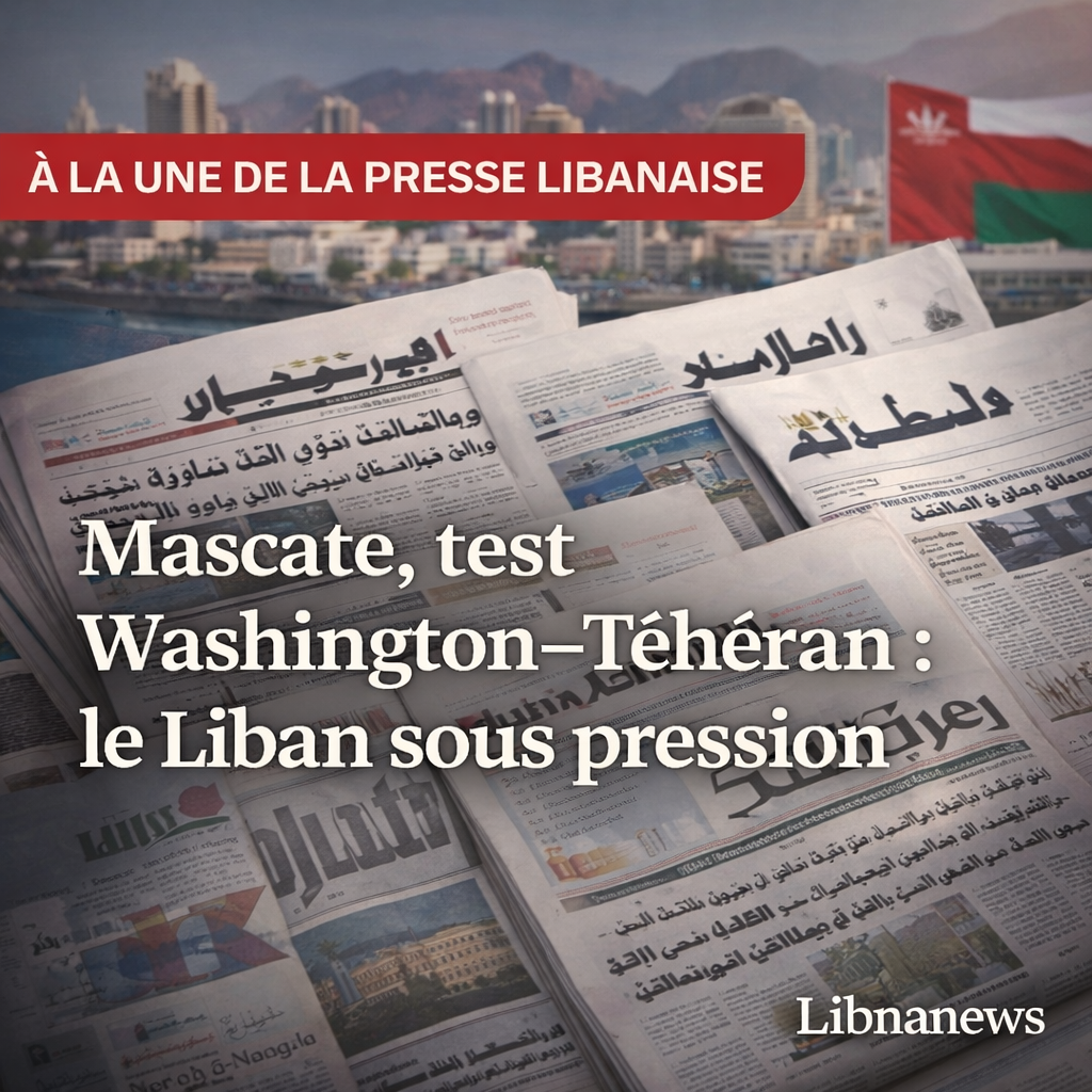 À la une: négociations de Mascate et pression maximale sur le Liban